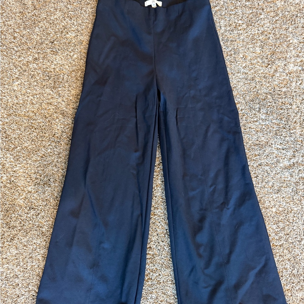 Banana Republic Navy Wide Leg Pants